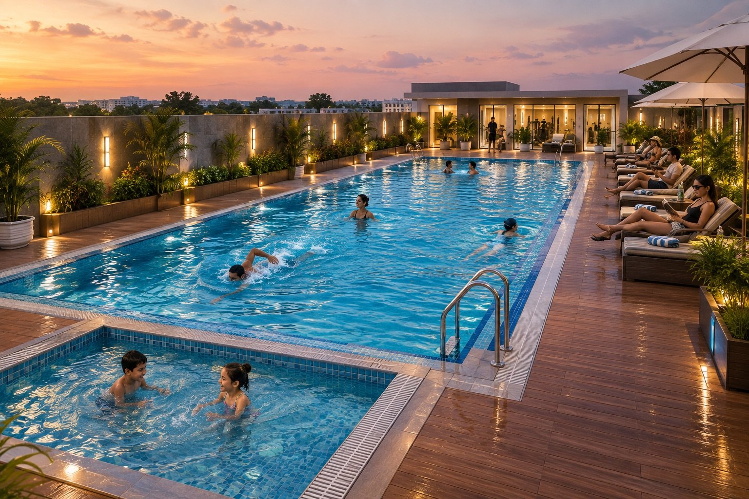 Pools at Urban Nest by 5 Elements